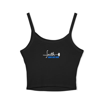 Sobriety Tank Top - "Chains Break, I Don’t"– Hot Pink Edition + Custom Sober Date