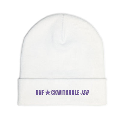 UNF★CKWITHABLE-ISH Embroidered Beanie