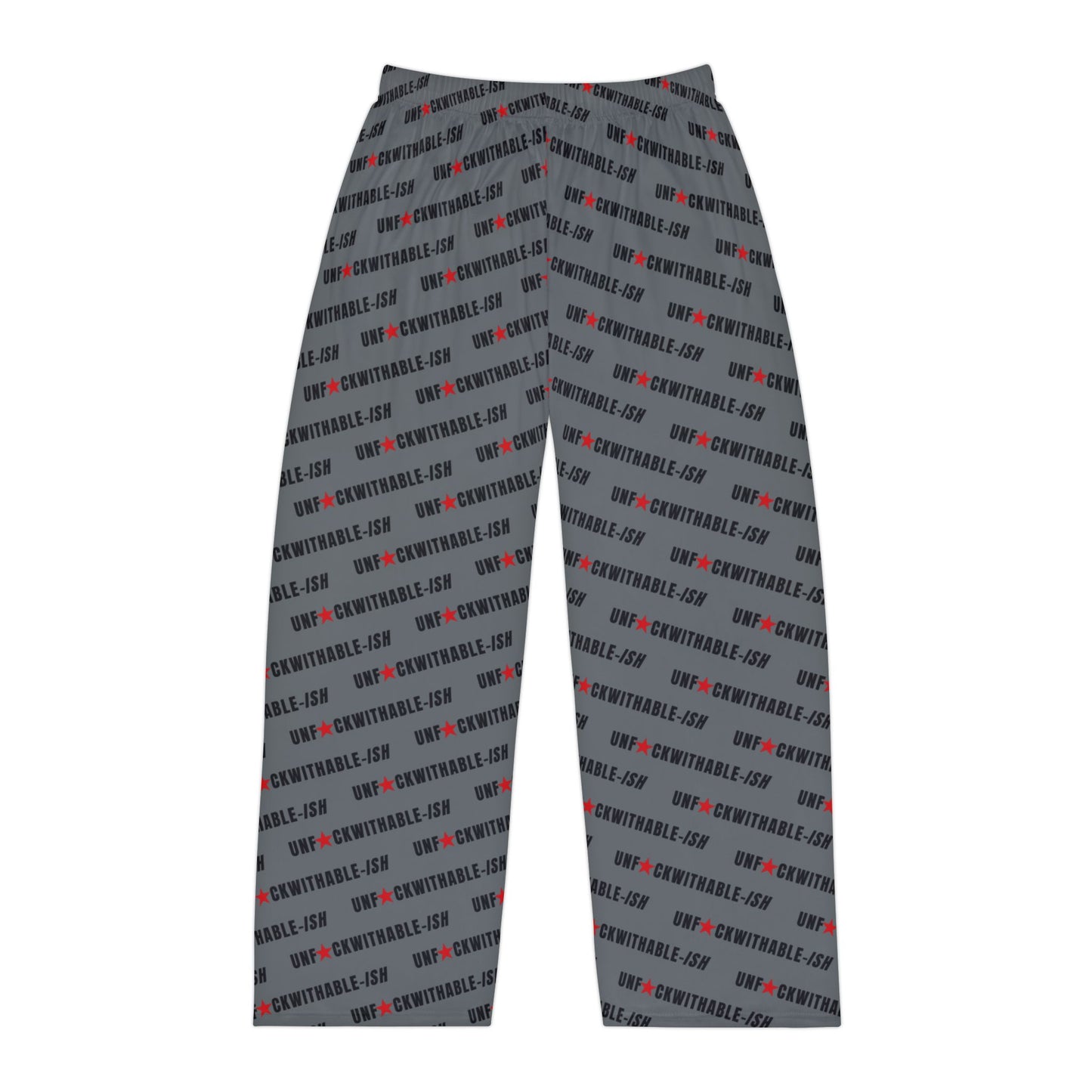 UNF★CKWITHABLE-ISH™ Mens PJ’s – Charcoal Grey Lounge Edition