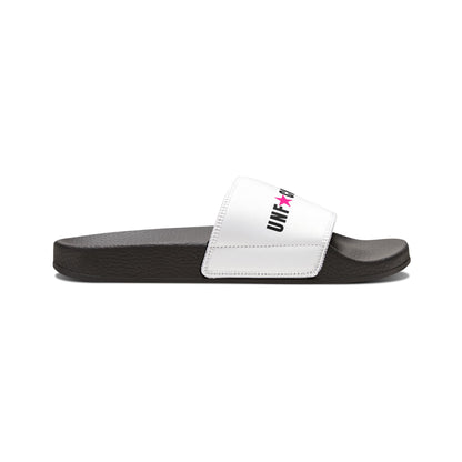 UNF★CKWITHABLE-ISH™ Women’s Slides. Hot-Pink Star Edition