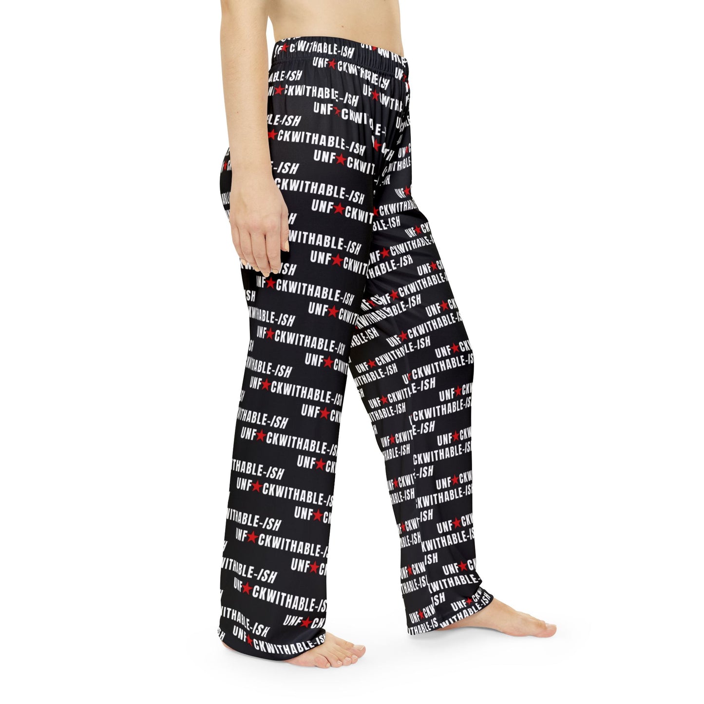 UNF★CKWITHABLE-ISH™ Streetwear Style Lounge Pants Women, Black