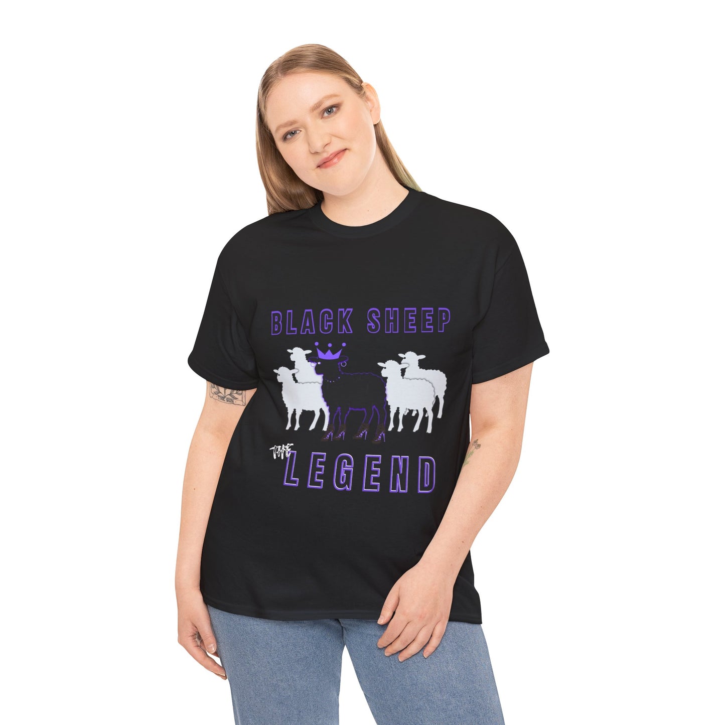 The Legend Black Sheep T-Shirt, Unisex Heavy Cotton 6 Colors