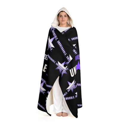 UNF★CKWITHABLE-ISH™ Hooded Sherpa Blanket, Woke Up Today