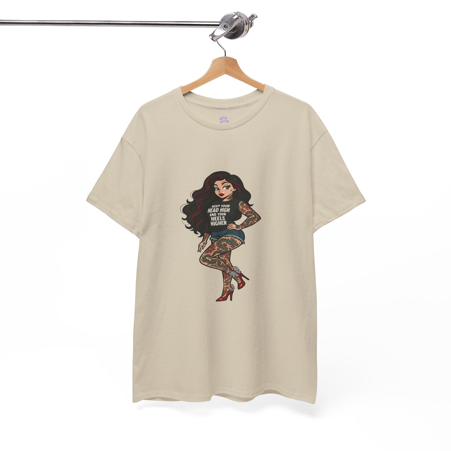 Rebel Boss Energy Skarlitt Streetwear Graphic T-Shirt, Unisex