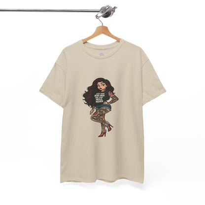 Rebel Boss Energy Skarlitt Streetwear Graphic T-Shirt, Unisex