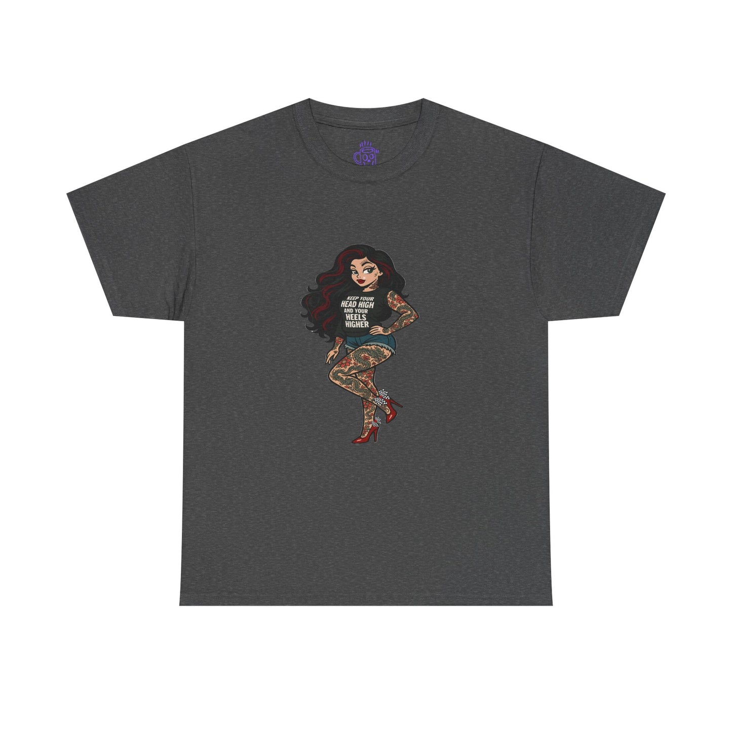 Rebel Boss Energy Skarlitt Streetwear Graphic T-Shirt, Unisex