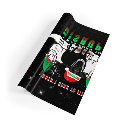 The Disruptor – Black Sheep Savage Holiday Wrap Paper
