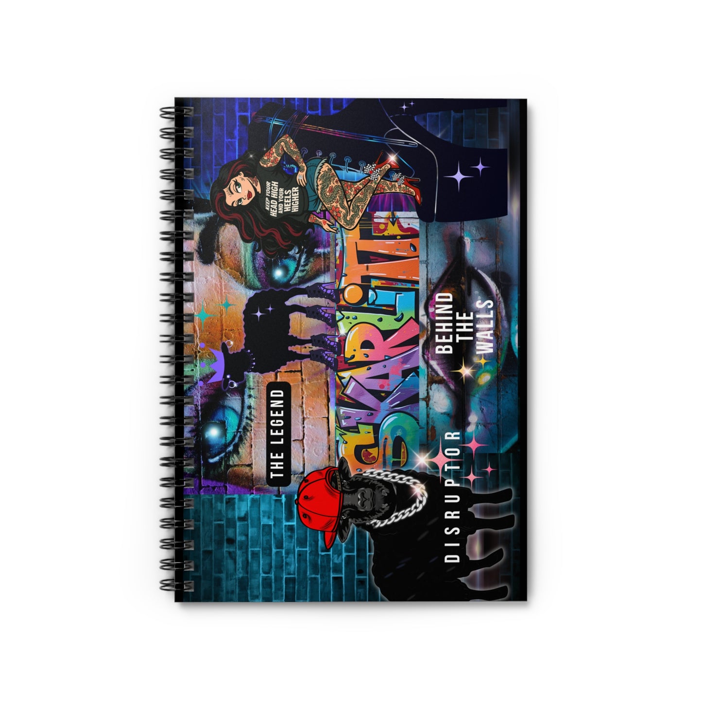 Spiral Journal Notebook Featuring Behind the Walls – Special Edition #2