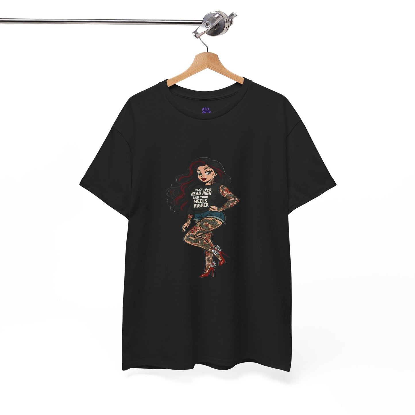 Rebel Boss Energy Skarlitt Streetwear Graphic T-Shirt, Unisex