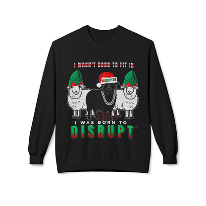 Black Sheep Ugly Christmas Sweater, I Wasn’t Born to Fit In - LIMITED EDITION 2025