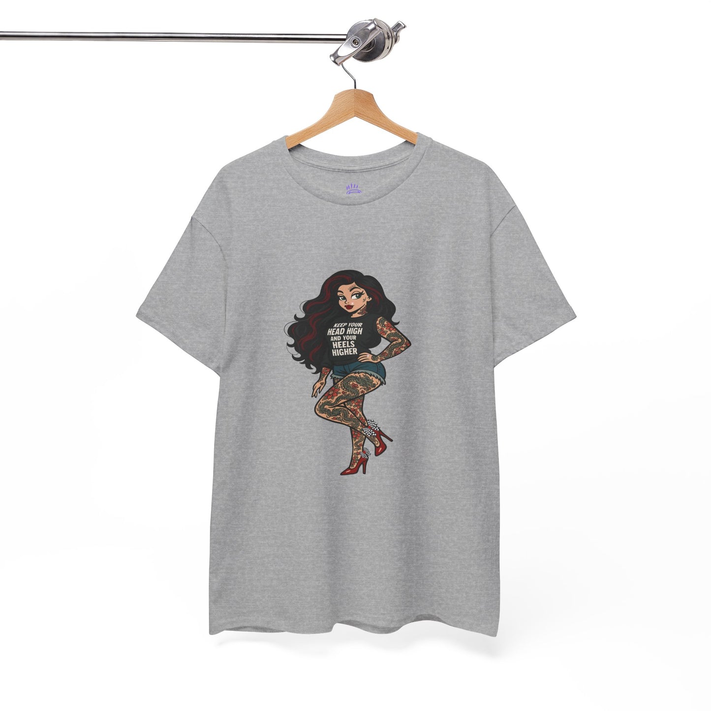 Rebel Boss Energy Skarlitt Streetwear Graphic T-Shirt, Unisex