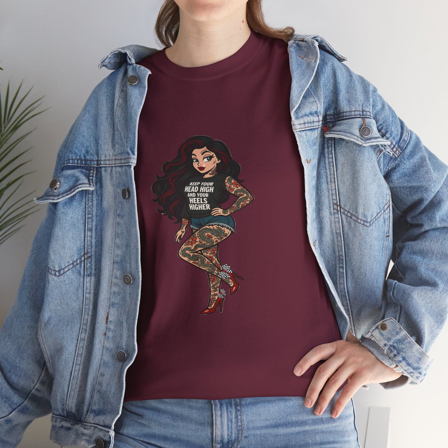 Rebel Boss Energy Skarlitt Streetwear Graphic T-Shirt, Unisex