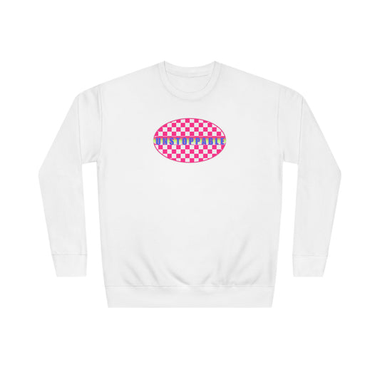 Unisex 90's Vibe Streetwear Graphic Crew Sweatshirt, 4 Colors