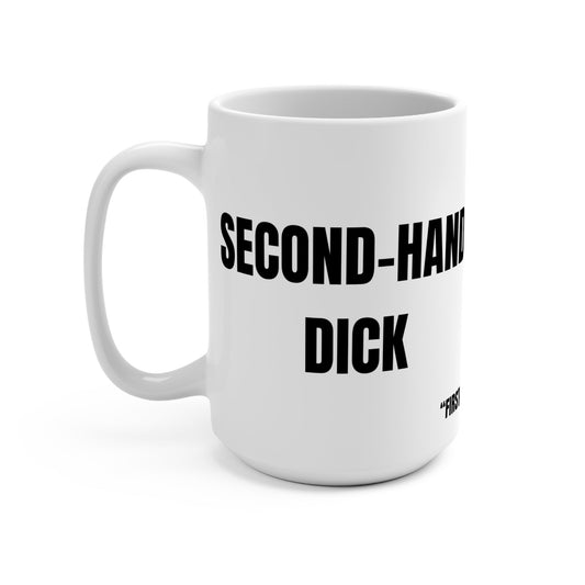 Funny Mug, Second-Hand Dick Printify