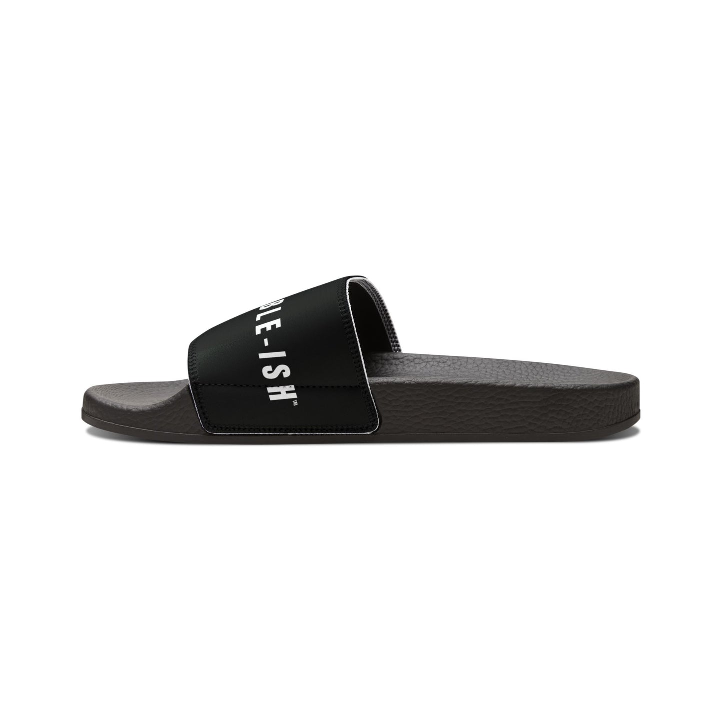 UNF★CKWITHABLE-ISH™ Men's Removable Strap Slide Sandals Black, White/White Star