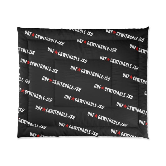 The UNF★CKWITHABLE-ISH Comforter – Blackout Edition (Signature Drop)
