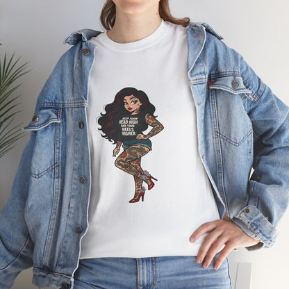 Rebel Boss Energy Skarlitt Streetwear Graphic T-Shirt, Unisex
