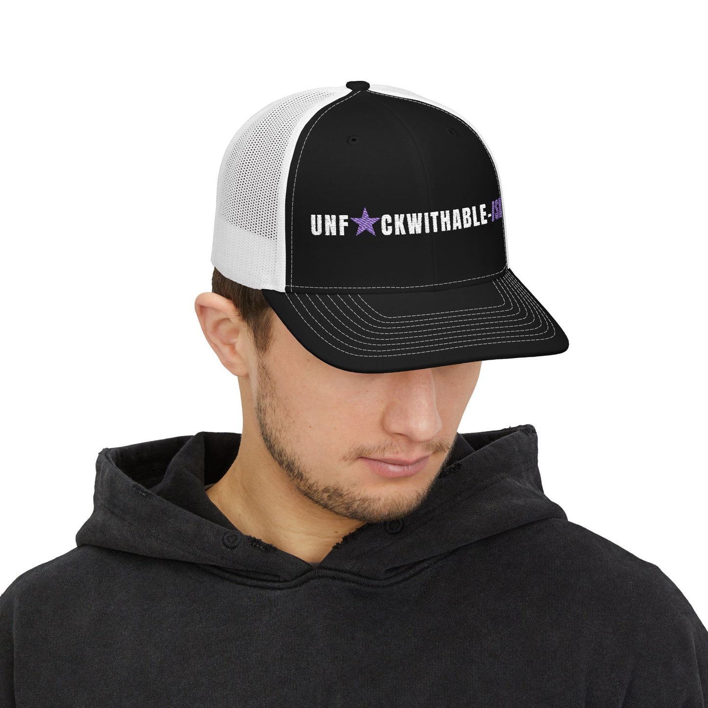 UNF★CKWITHABLE-ISH™ Embroidered Trucker Hat, Unisex