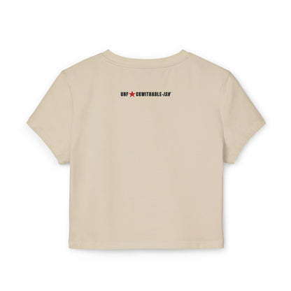 UNF★CKWITHABLE-ISH™ Women's Organic Cotton Baby Tee, Streetwear Style