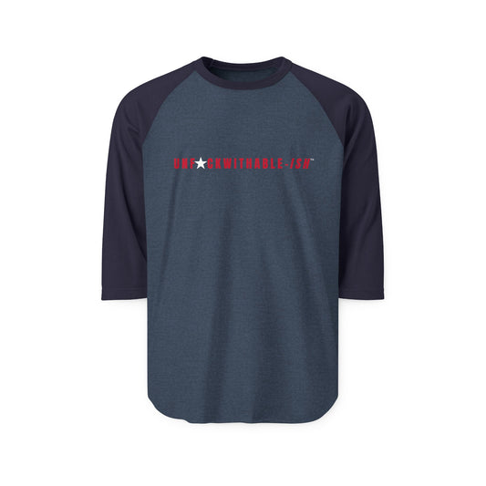 UNF★CKWITHABLE-ISH™ Men’s Raglan Streetwear Quarter Sleeve