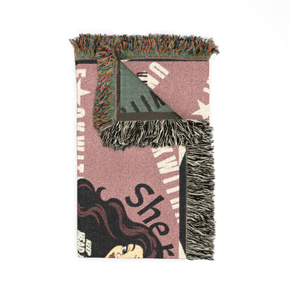 UNF★CKWITHABLE-ISH™ Skarlitt, Woven Blanket/Wall Tapestry