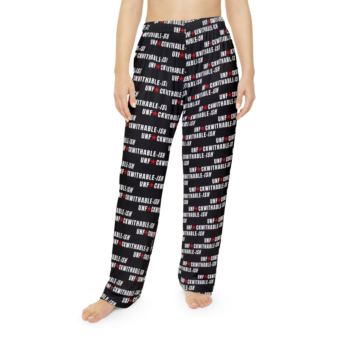 UNF★CKWITHABLE-ISH™ Streetwear Style Lounge Pants Women, Black