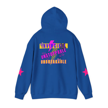 90's Unisex Heavy Blend Retro Streetwear Hoodie, 2 Colors