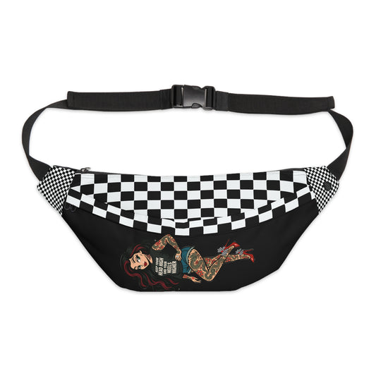 Tattoo Babe Large Fanny Pack, Retro Rebel Edition 4 Savage Colors