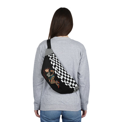 Tattooed Skarlitt Large Fanny Pack, Retro Rebel Limited Edition Colors