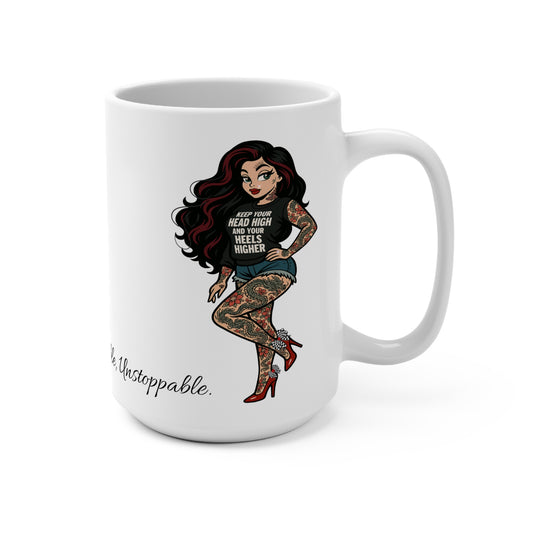 Unisex Savage & Stitched Fleece Hoodie + Mug Bundle